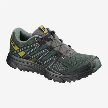 Salomon X-MISSION 3 Mens Hiking Shoes Olive UK ECNH